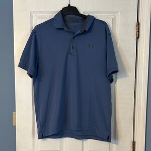 Under Armour Men's Navy Polo Shirt XL